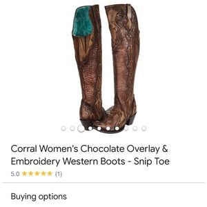 Coral women’s handcrafted western boot